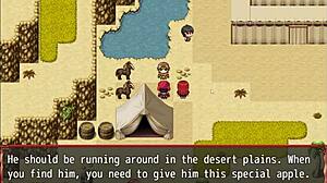 asian teen nun gives first blowjob to monster cock in harem game ep 10