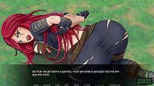 League of Ladies Ep 1, met Katarina and grabbed her big butt in public