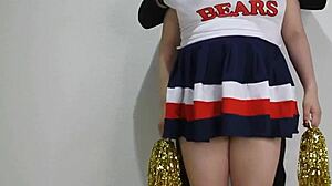 cheerleaders squirting in cheerleader costumes. this is the second time i've squirted this much. big squirt edition full.