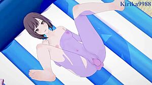 Ichika Hoshino and Ena Shinonome in Intense Project Sekai Hentai