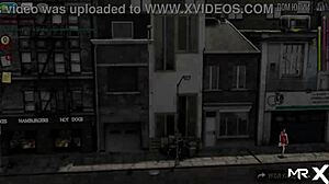 Fashionbusiness - Grabbing big boobs at work in E2 64 is daring.