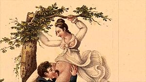 vintage erotic sketches with sensual anime vibes