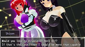 girl b hero faces monster lord 5 in part 39