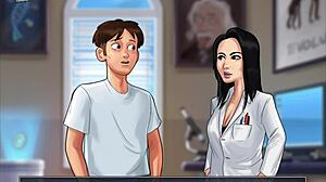 Summertime saga episode 36 with anime characters featuring big tits and ass