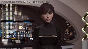 3D animated video game with anime style characters
