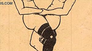 Vintage Erotic Alphabet Drawings Intrigue Viewers