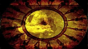 빈티지 에로틱 알파벳 드로잉이 시청자들을 매혹해