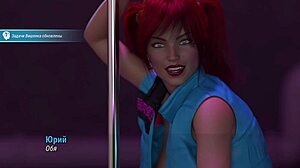 3D animated video game with anime style characters