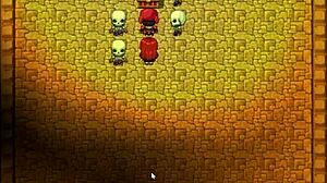 Monster cock harem game with accidental boner and facial
