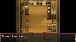 Harem in Another World Ep 12: Huge Facial and Unexpected Boner in Hentai Game