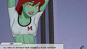 Lesbians in cheerleader costumes have fun in DC Comics