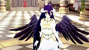 Albedo from Overlord in Full Fantasy Sex with Succubus