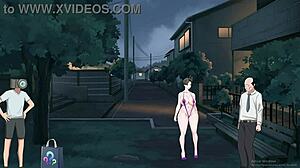 MILF Exhibitionniste Sans Vergogne Expose Tout en Extérieur