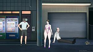 Bezwstydna Milf Ekshibicjonistka na świeżym powietrzu