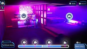 Playing Onlyfap Simulator 3 with huge boobs and curvy figures.