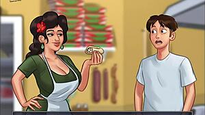 Summer in animated series 123