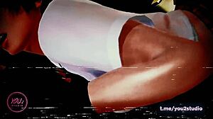 Treasure of Helena 3D Porn Animation with Intense Cock Sucking