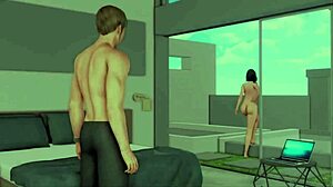 Max’s Life T4 Cap 215 - Banging My Milf Stepmom on Balcony!