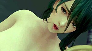 Tamaki's wet midnight turns into steamy 3d action