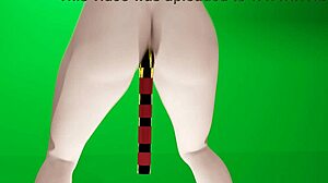 android 18, wanna test this dildo animation with me in 3d?