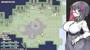 Rignetta’s Adventure gameplay part 2 shows wild anime hentai action in this intense game.