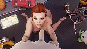 overwatch 2 brigitte shines in solo anime action scene