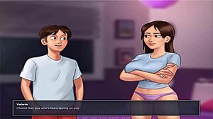 Commented gameplay of Summer Time Saga, an anime-style visual novel