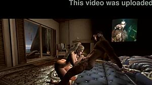 x features ali lancrae and damien godard in intimate scenes