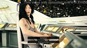 Space-themed adult cartoons and anime