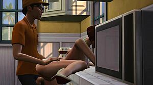 Simxstory แสดงการนอกใจสามีเป็นเรื่องปกติใน 3d การ์ตูน
