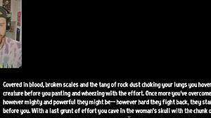 Big tits bouncing while getting fucked in a cartoon game