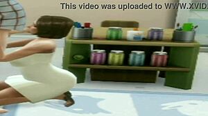 Young brunette teen deepthroats old teacher's cock during lunch break