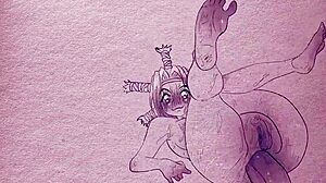 animation with paper and pencils: hentai hunter x hunter menchi stepmom fucking