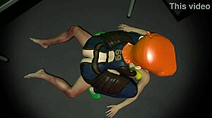 Dexter's Mommy rides dick in Vault 69 Fallout parody