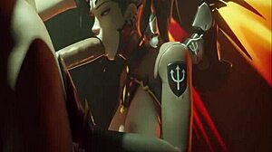 Perfect 3D SFM Mercy Compilation with Sound Captures Every Hot Overwatch Moment.
