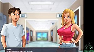Summertime Saga Ep 78 - Ela Ficou Sarrando a Buceta na Minha Pica