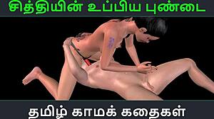 i listen to tamil audio story of chithiyin uppiya pundai in animated 3d video