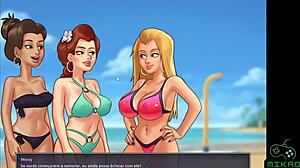 Bikini competition heats up summer
