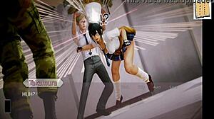 Exploring Academy Game Chapter 155 in Anime Style