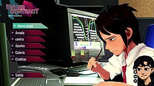 Under Contract Animation: Loser Gets Fucked by Winner