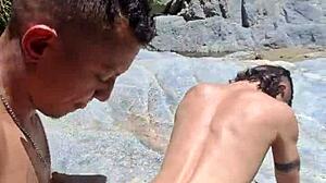 shaving my hairy cock and banging smooth in public anime style.