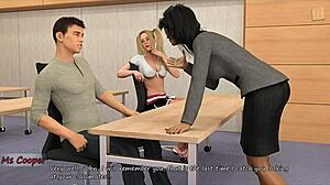 Hey, why’s Mrs. Cooper inviting John home in Big City Pleasures 16? Something’s up, right? Not just college talk!