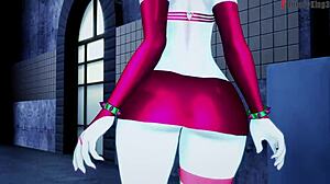 Rebecca's Wild Blowjob in Night City! Cyberpunk FantasyKing3 Full Scene with Big Tits!