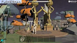 Fuckerman Ero Ring 0.2 Gameplay: Rough Anal and Big Cock Riding Domination