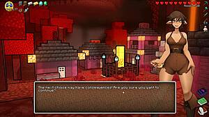 Hornycraft Parody Hentai Game Ep 47 - Piglin's Happy Ending Surprise.