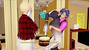 the caretaker part 2 milf blowjob with big ass creampie