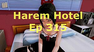 Exploring Emotions In Harem Hotel Episode 315 With Various Characters.