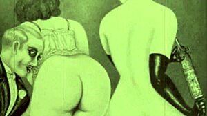 Desenhos Eróticos Vintage Mostram Sensualidade Bruta de Anime