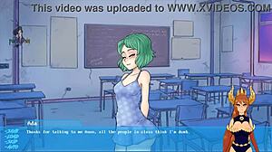 Night lessons part 5: big boob humiliation in a group orgy with monster