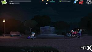 Babe demonstrates mouth skills in summertimesaga